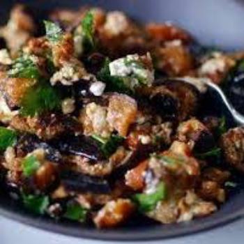 Eggplant Salad with Walnuts