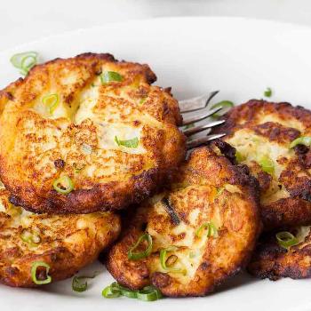 Turnip and Potato Patties